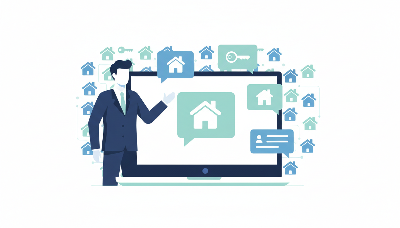 Como a IA Ajuda a Fazer Prospecção de Imóveis (sem parecer robô)
